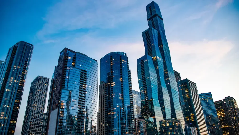 strong skyscrappers.