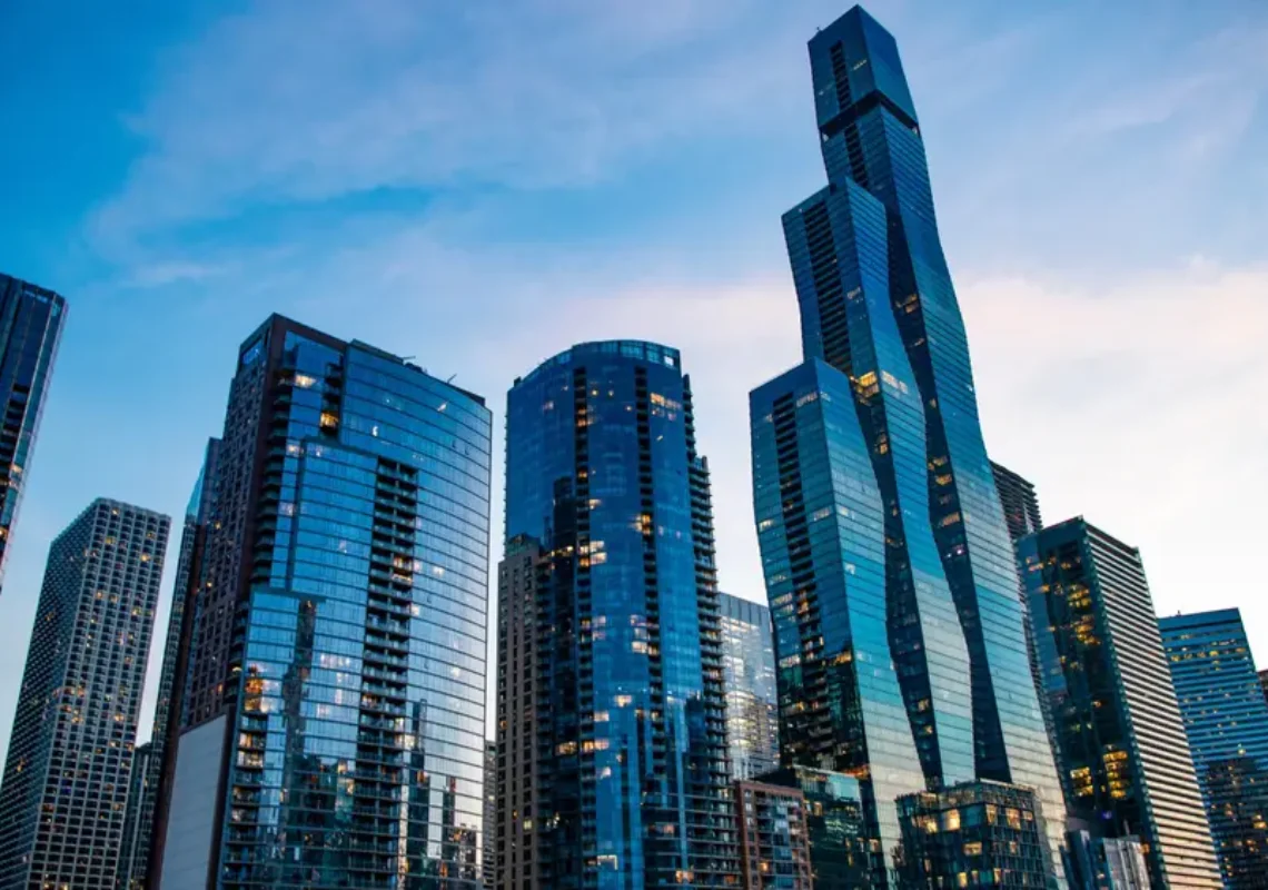 strong skyscrappers.